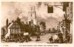 Market hall and High St