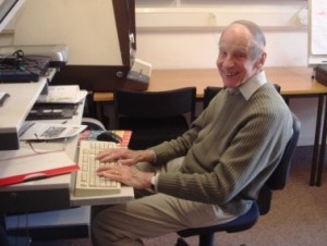 Michael Browning at the Museum Store