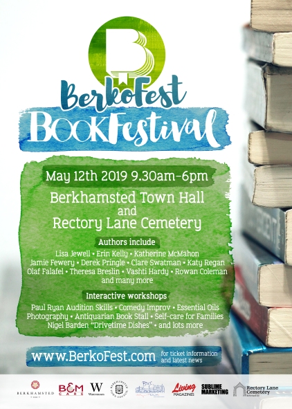 BerkoFest BookFestival A5 flyer