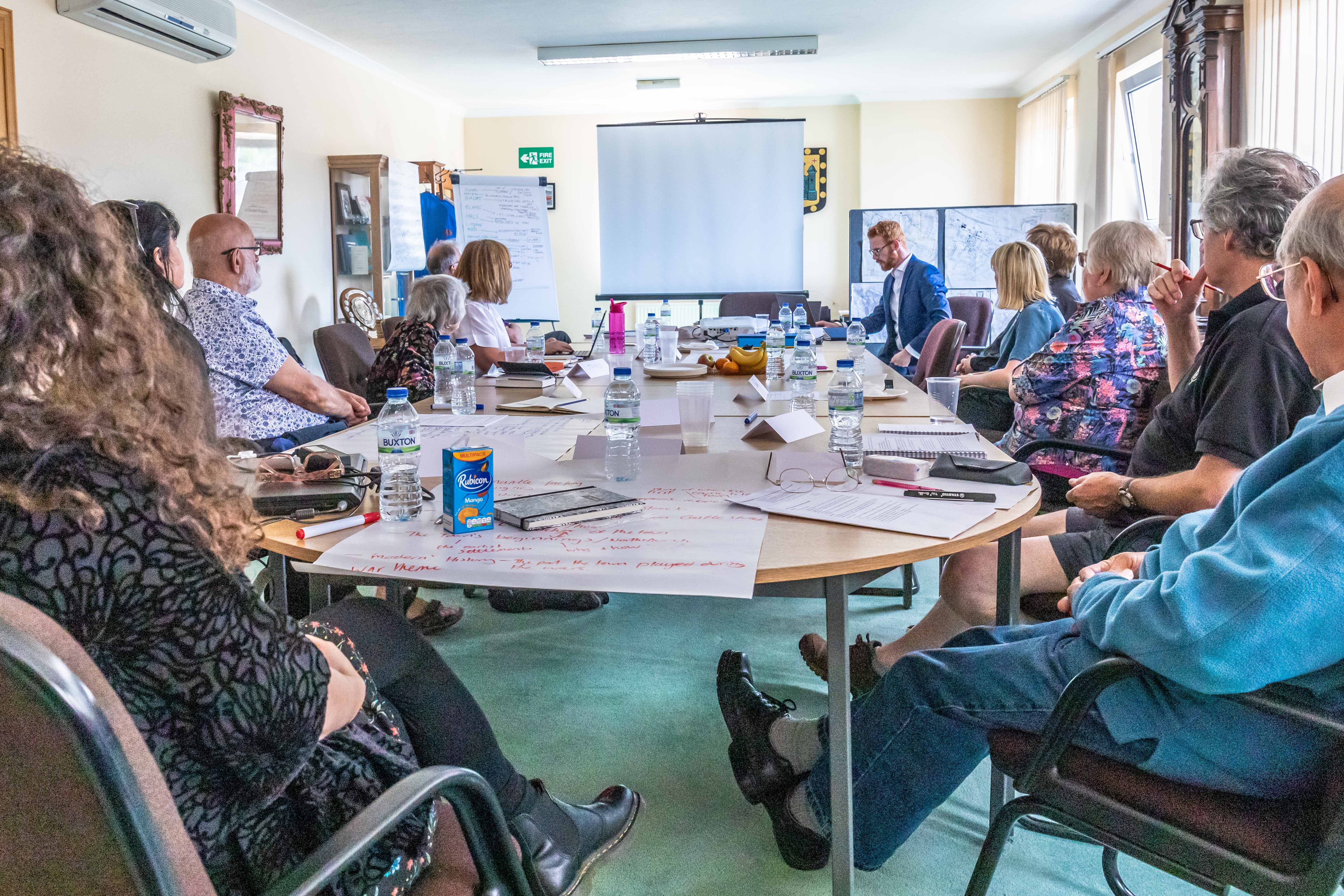 Heritage Hub meeting