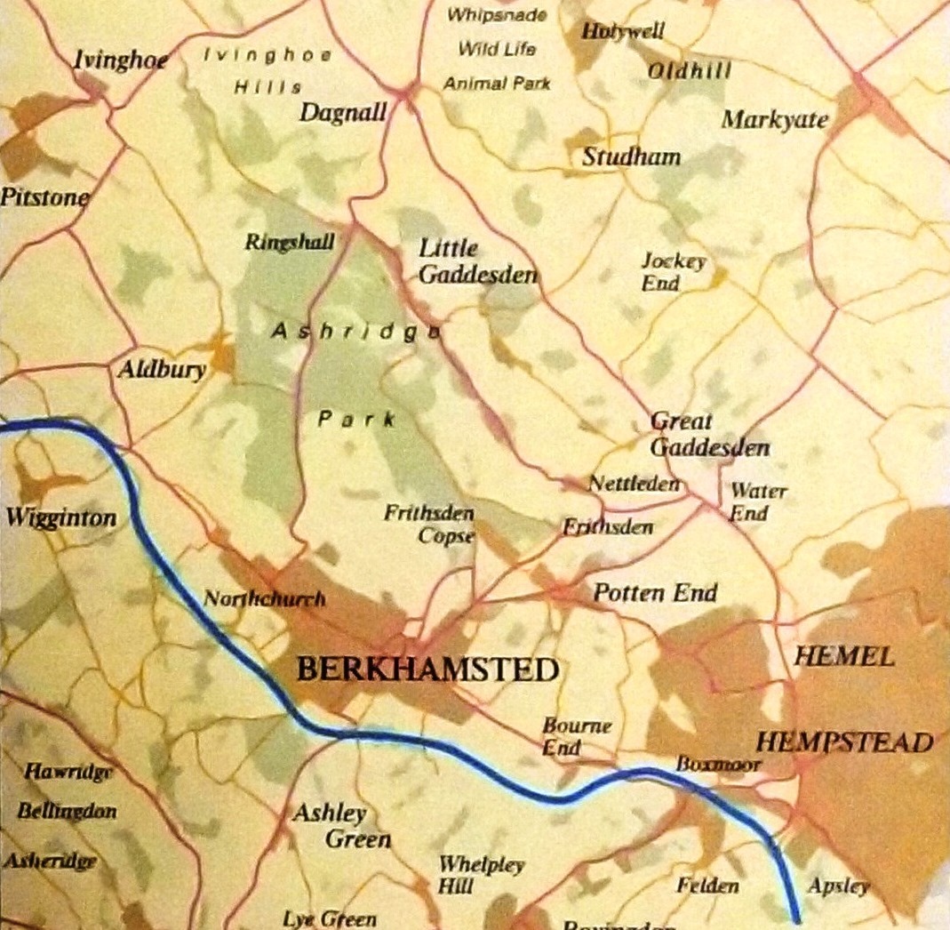 Footpath map