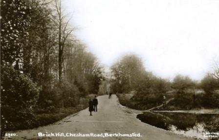 Postcard of Brick hill Chesham Road