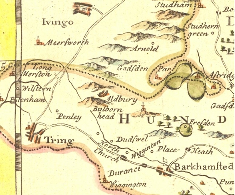 Robert Morden map 1695